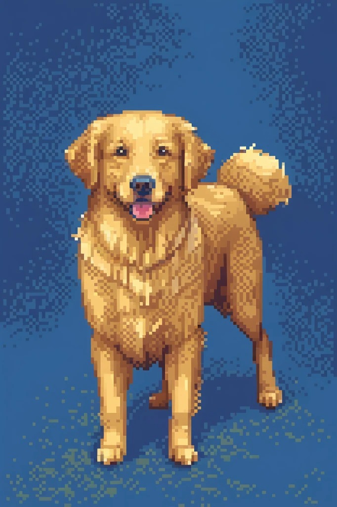 Pet Portrait Pixel Art