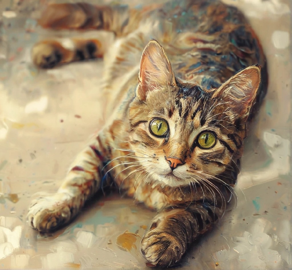 Cat Portrait 2