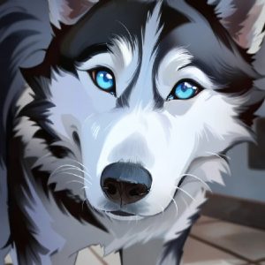 Japanese Anime Pet Portrait