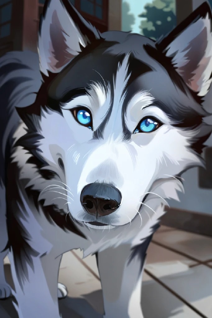 Japanese Anime Pet Portrait