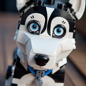 Lego Pet Portrait