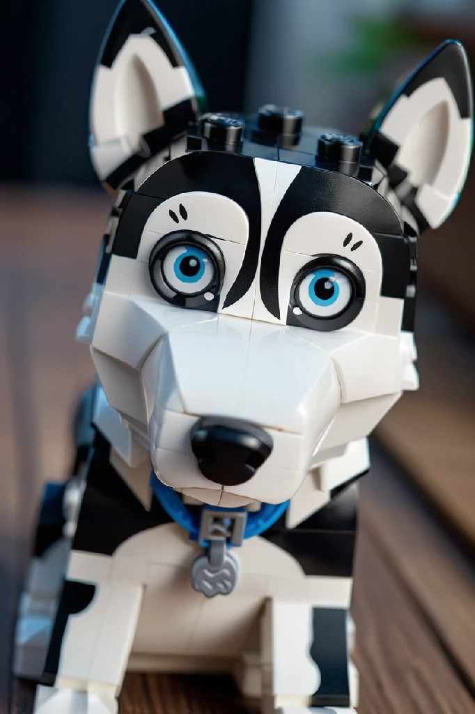 Lego Pet Portrait