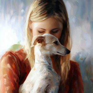 Pet Portrait with Owner